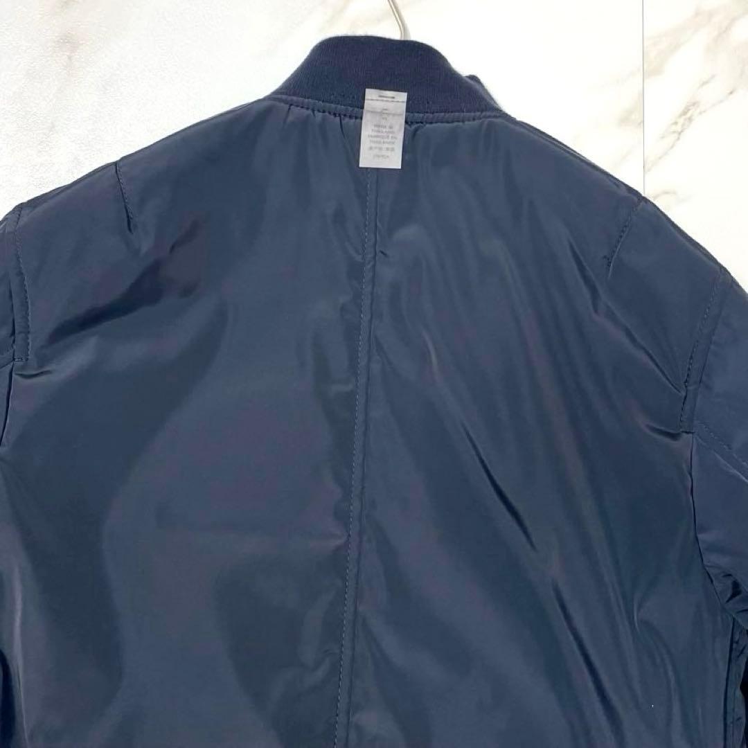 美品✨コーチ MA-1 ボンバージャケット リバーシブル シグネチャー 黒×紺