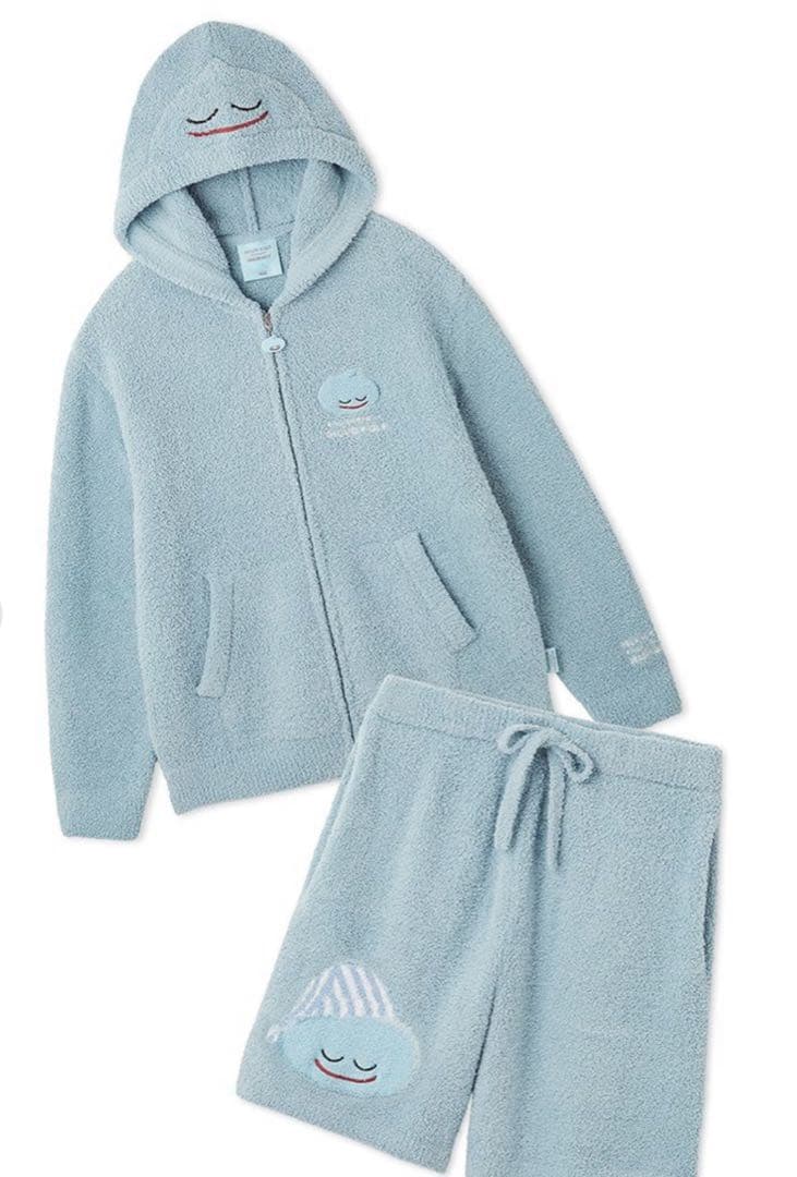 ◉新品◉ジェラートピケ　ドラゴンクエスト　パウダースライムパーカ＆ハーフパンツ