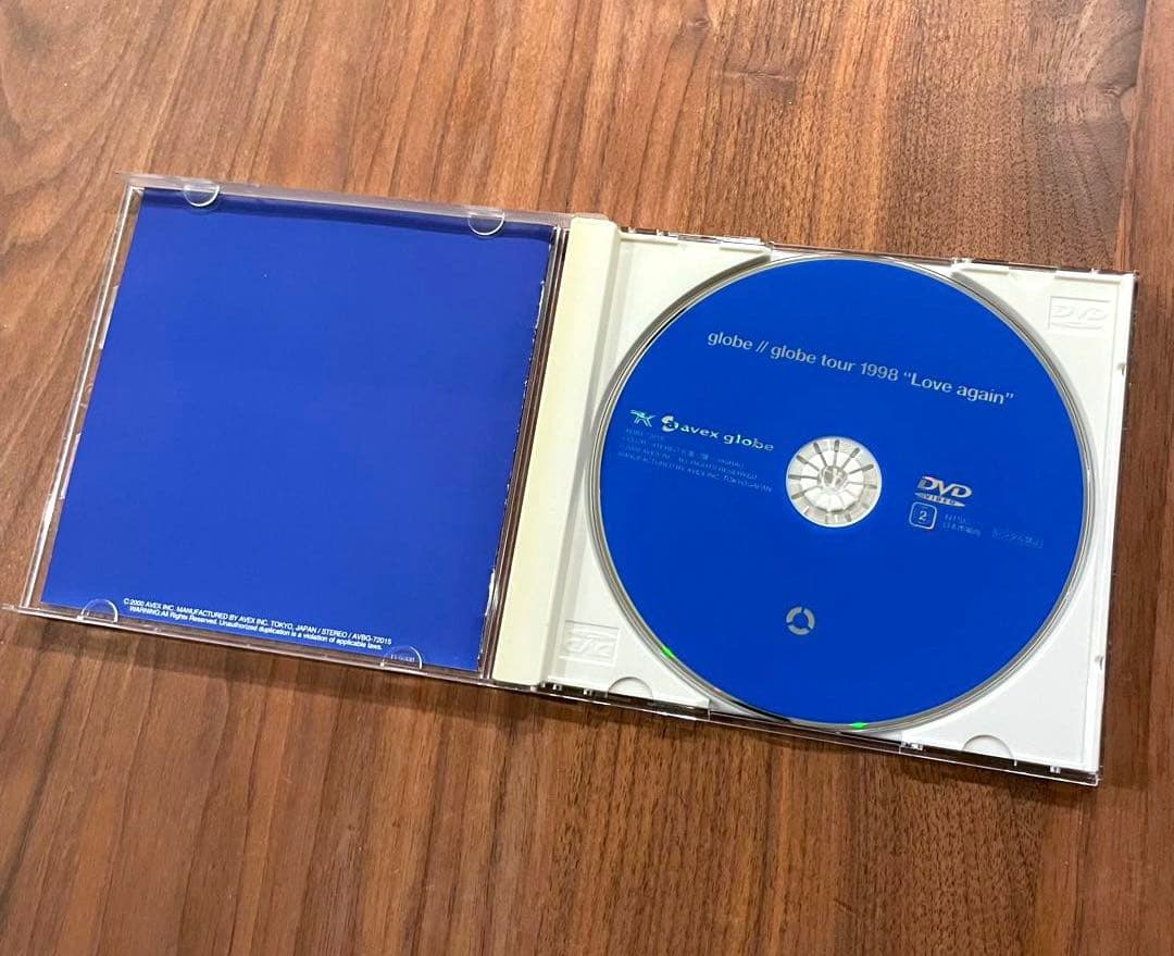 ★帯付き　良品★tour 1998\"Love again\" DVD globe