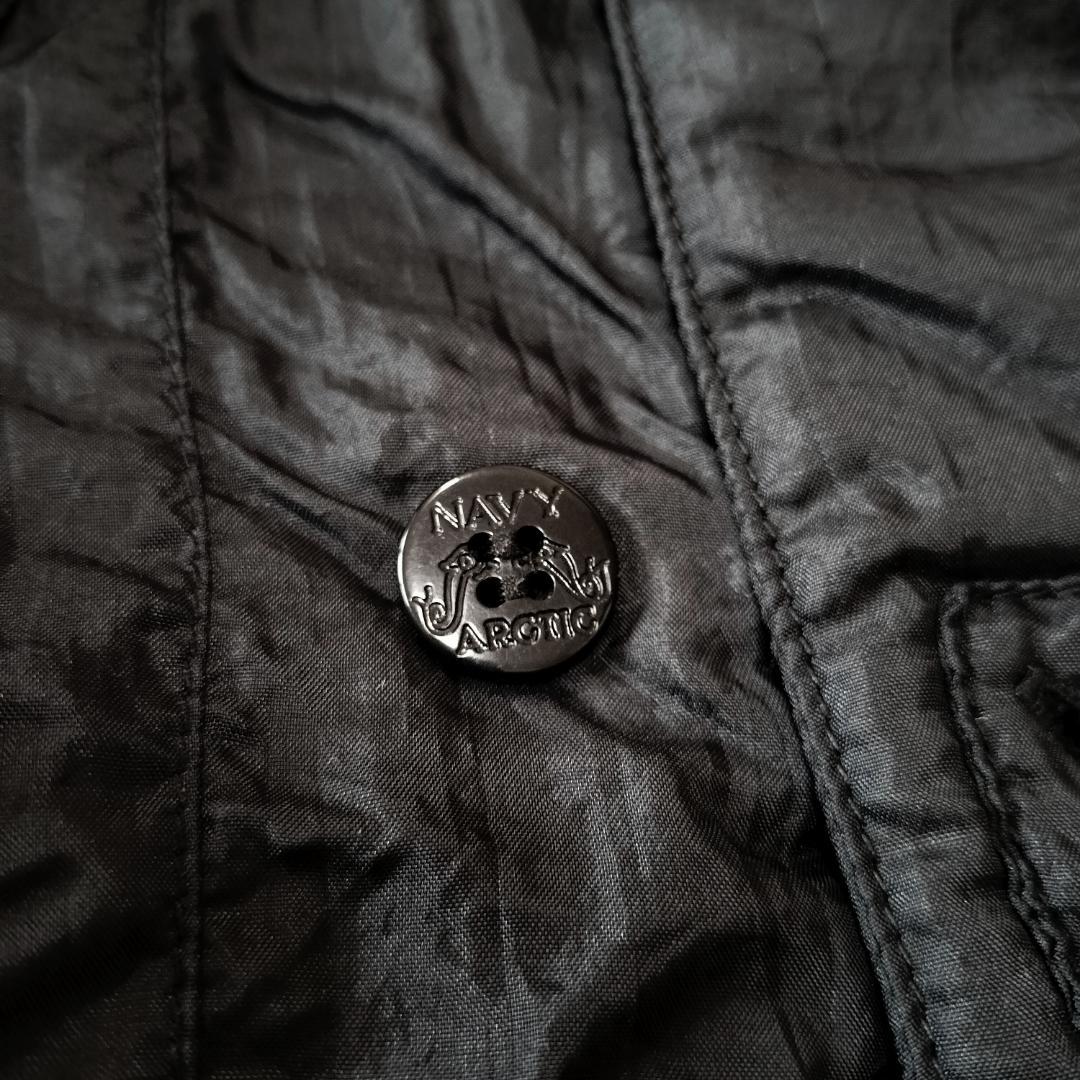 希少 80s BONEVILLE ナイロンジャケット 46 S~M ブラック 黒