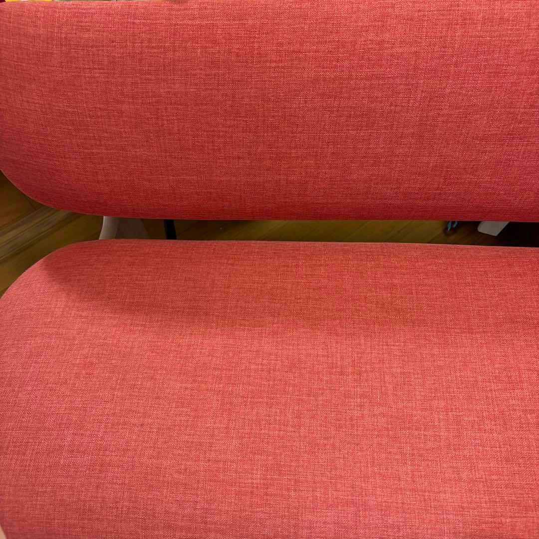 【赤辛さん専用】ニトリ ダイニングテーブルFPマット付き・チェア(2点セット)