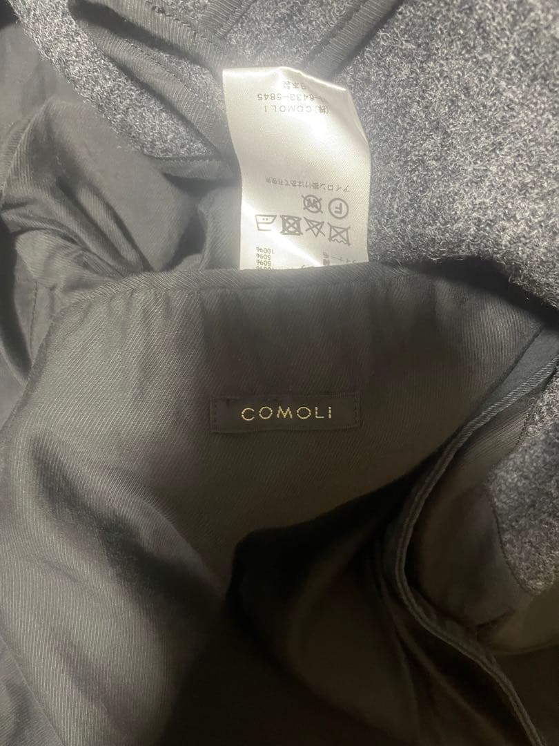 20AW COMOLI コモリ ダブルブレステッドコート　本店限定　サイズ1