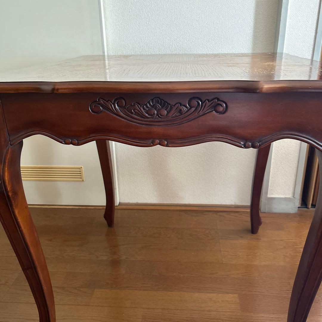 ロココ調 コモ 猫足ダイニングテーブル