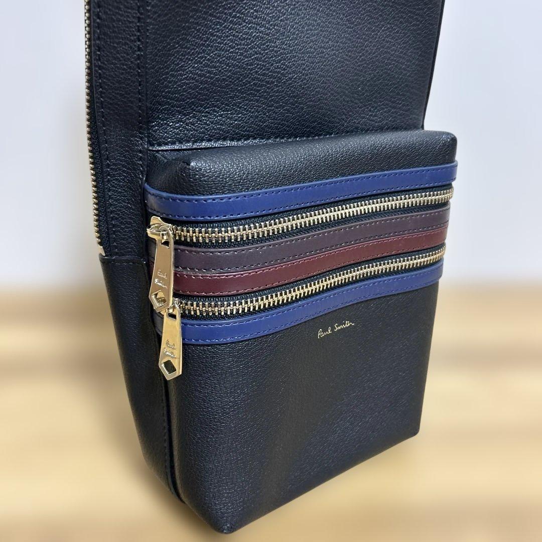 【極美品】ポールスミス　ボディバック