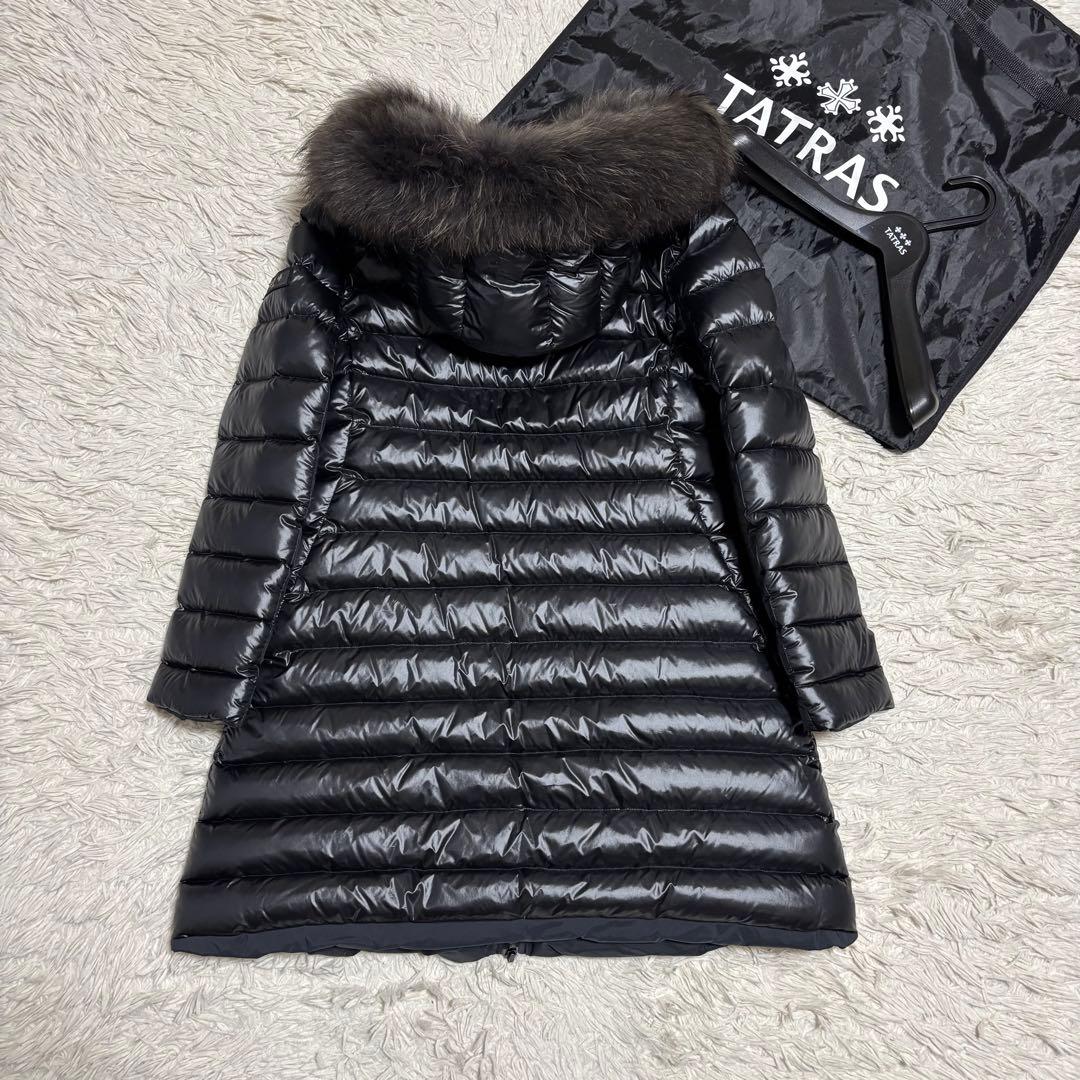 TATRAS イセラ リバーシブル ダウンコート ブラック 03 20AW