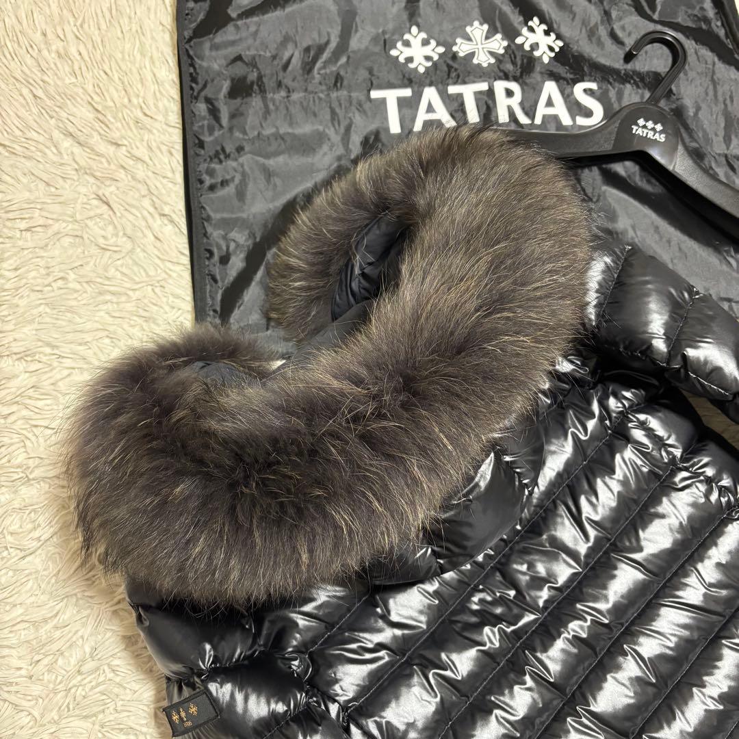 TATRAS イセラ リバーシブル ダウンコート ブラック 03 20AW