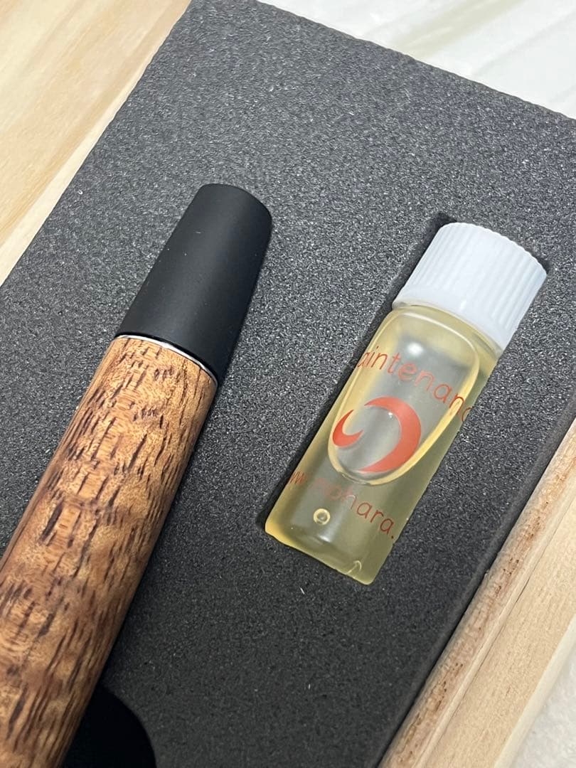 野原工芸 ハワイアンコアカーリー ボールペン　ロータリー SANZO シルバー