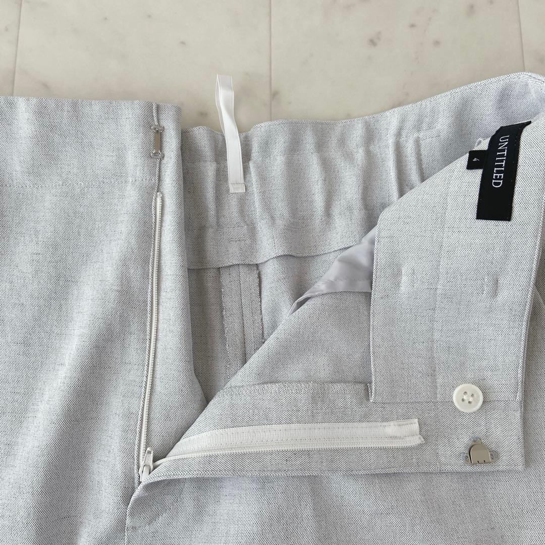 美品✨クリーニング済【UNTITLED】アンタイトル　大きいサイズ　パンツスーツ