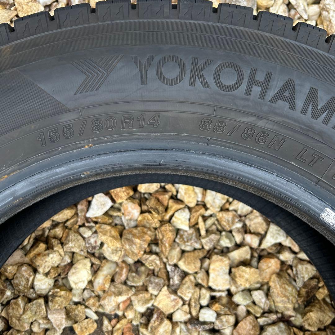 ヨコハマタイヤスタッドレス　iG91 155/80R14 LT