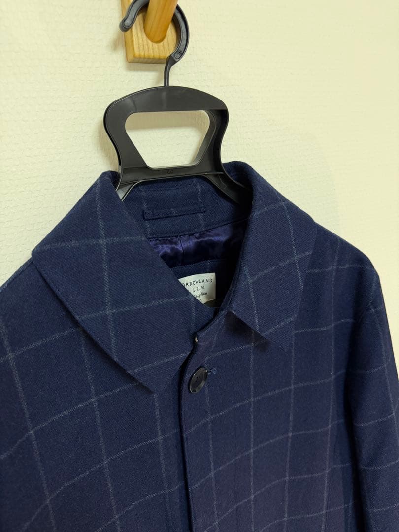 トゥモローランド　ピルグリム　ゼニア　ステンカラー　サイズ50 カシミア