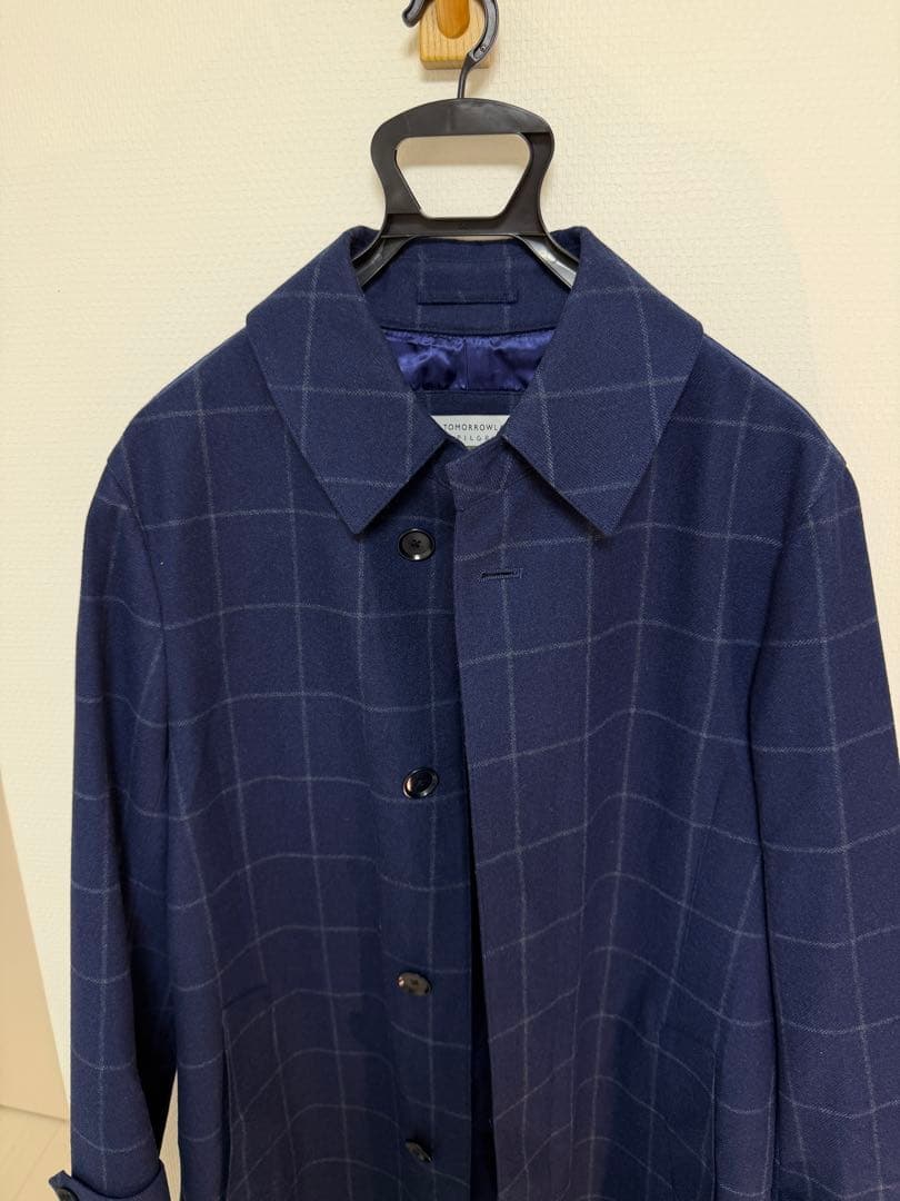 トゥモローランド　ピルグリム　ゼニア　ステンカラー　サイズ50 カシミア