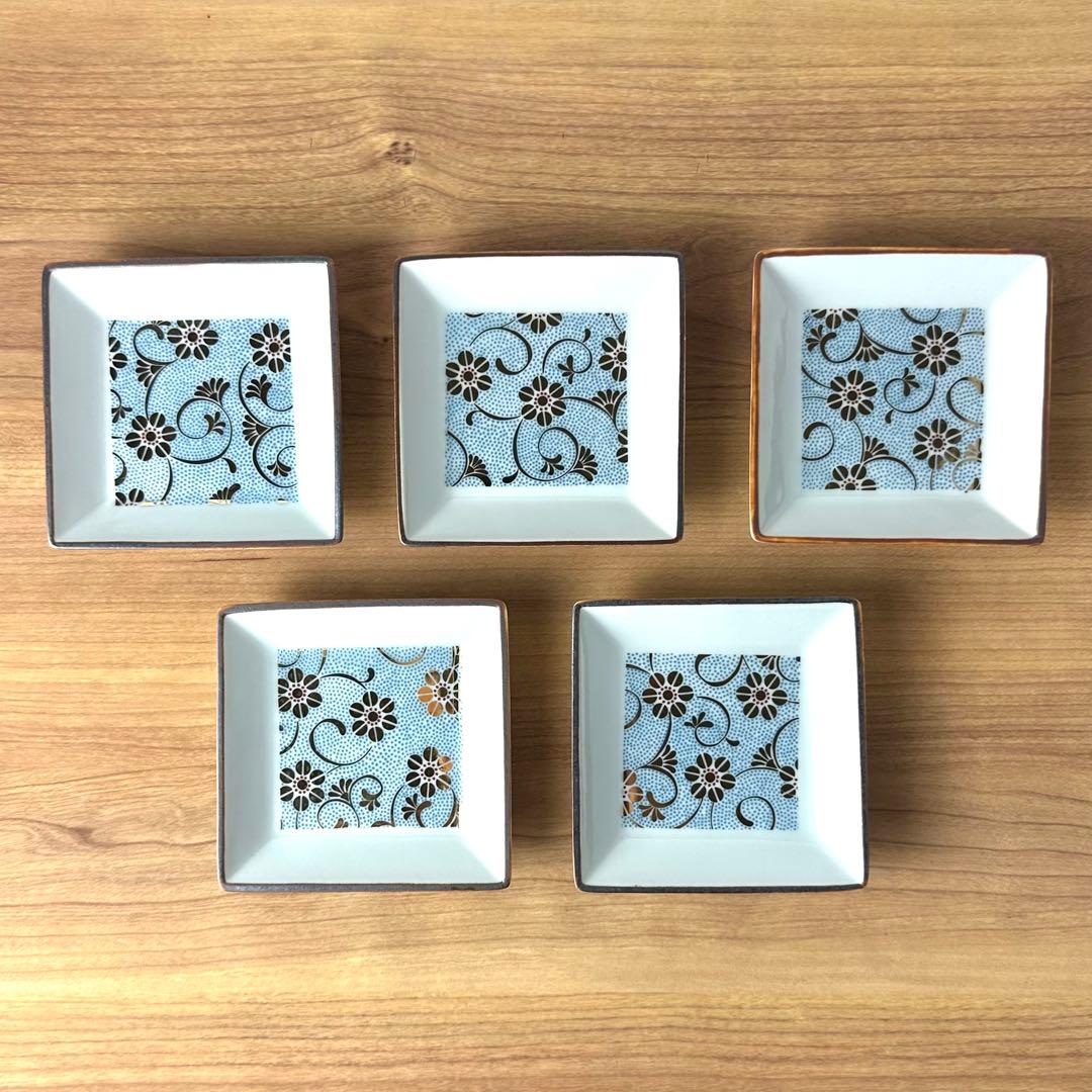 九谷焼　新品　四角小皿10枚　長皿10枚