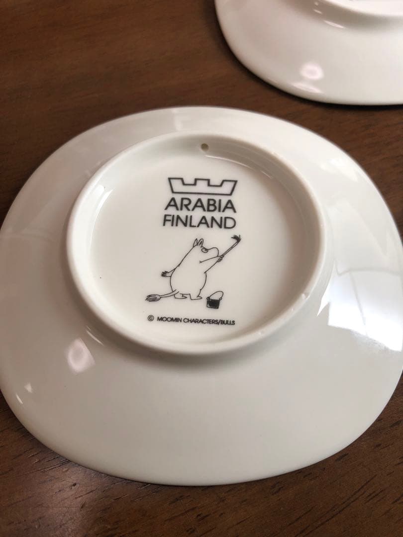 アラビア　ムーミンウォールプレート　3枚セット