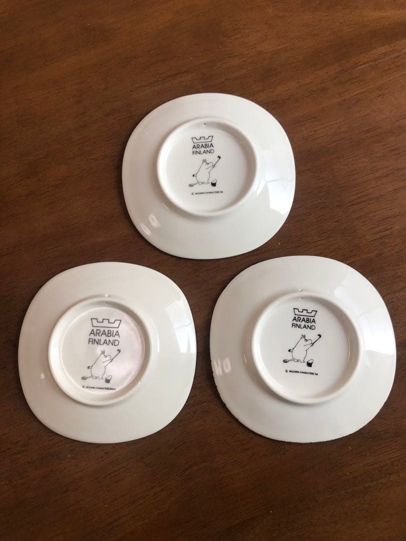 アラビア　ムーミンウォールプレート　3枚セット