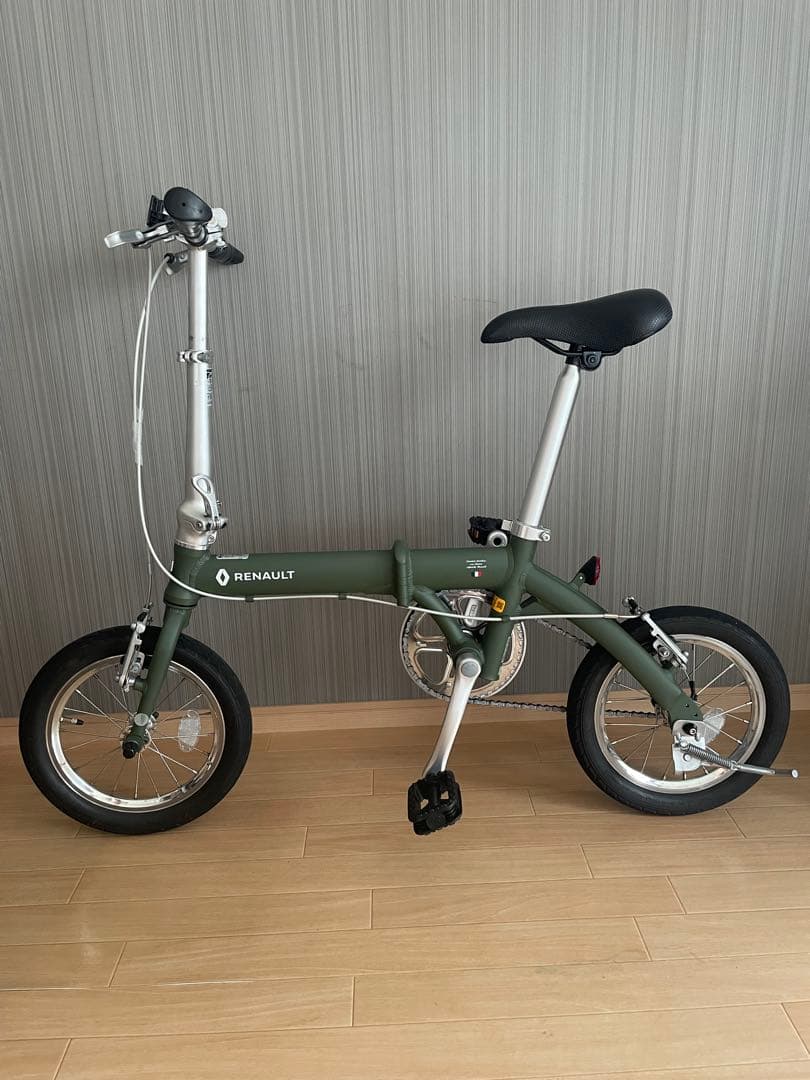 Renault 軽量折りたたみ自転車【送料込】（後輪スポーク折れあり）