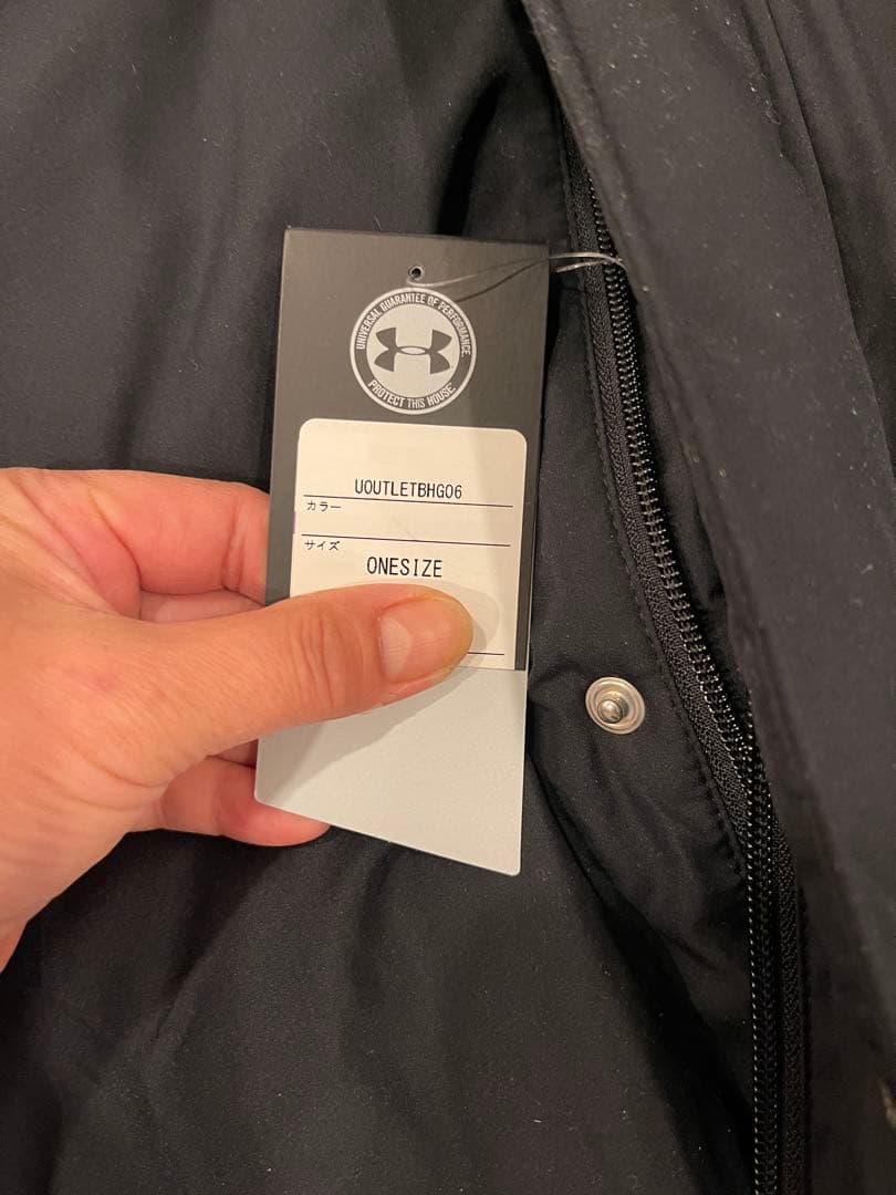 Under Armour フード付きベンチコート ONESIZE