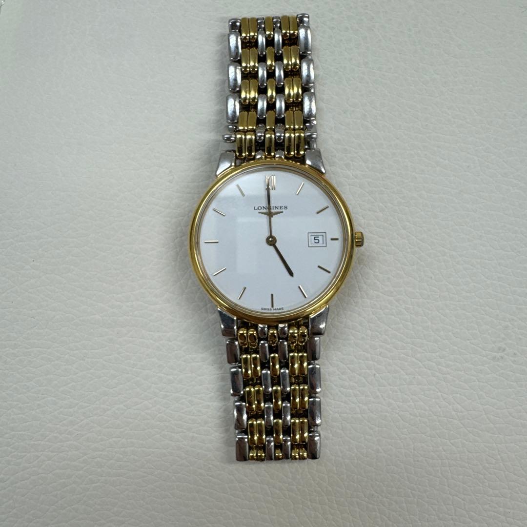 LONGINES デイト付き腕時計