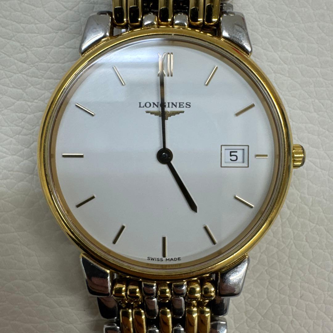 LONGINES デイト付き腕時計
