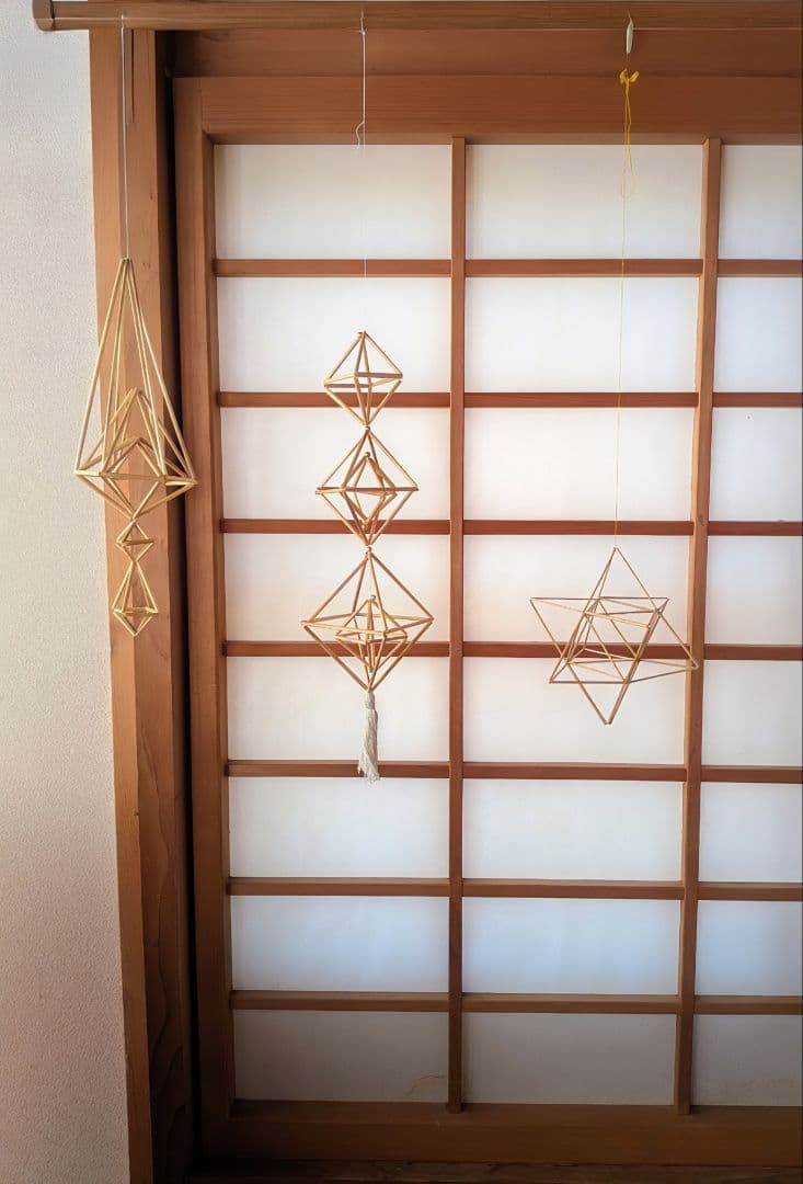 #nolla_himmeli②　北欧モビール 　民芸品　北欧インテリア