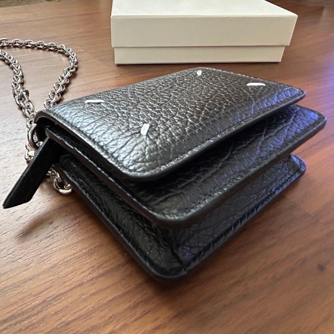 Maison Margiela チェーンウォレット/財布　ブラック