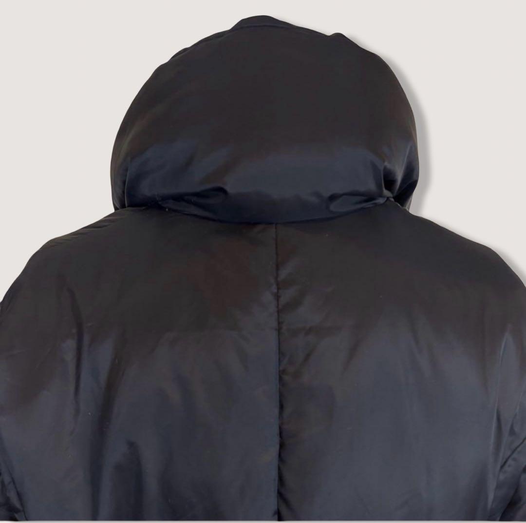 極美品 ポールスチュアート女優襟　ダウンジャケット L 三陽商会 ブラック8