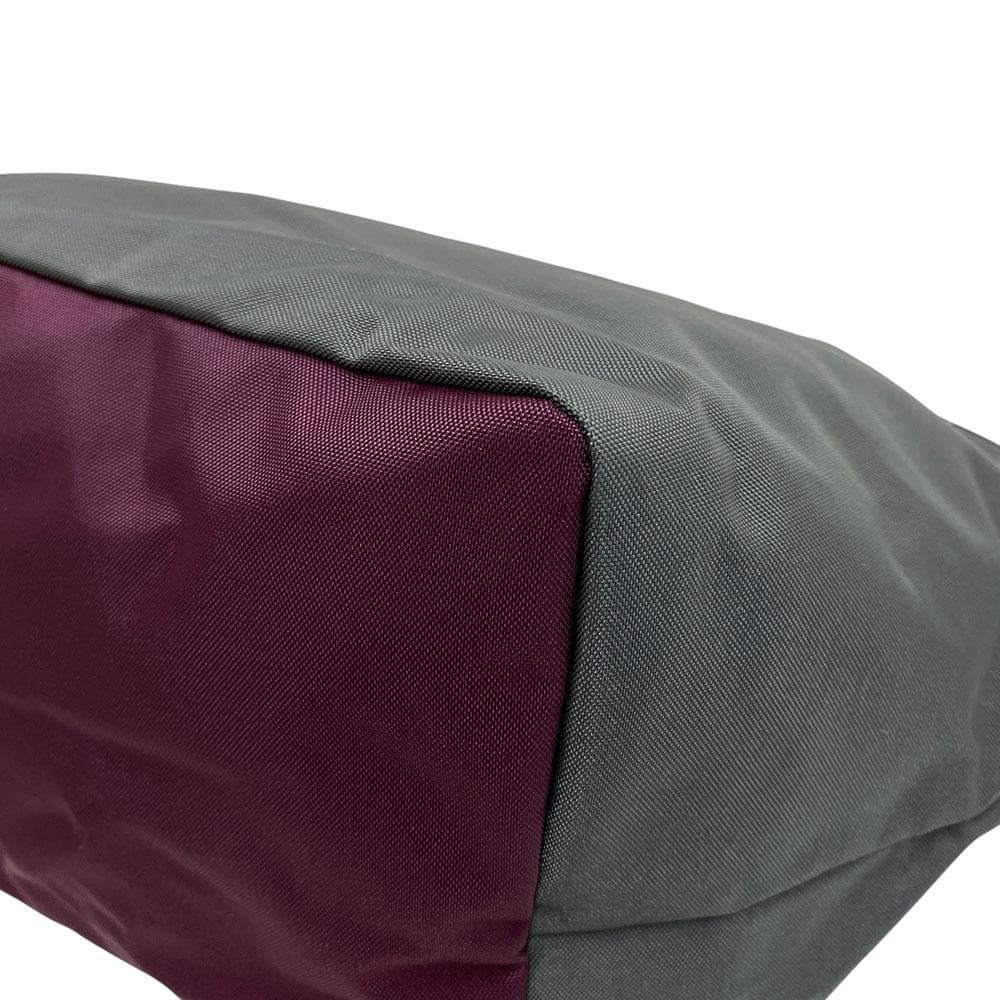 【極美品】 エルベシャプリエ トートバッグ 1027 舟型 ナイロン グレー