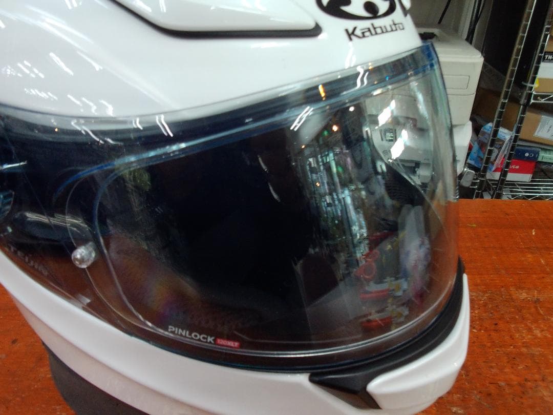 OGK　KABUTO　SHUMA　ホワイト　サイズM　2025年製