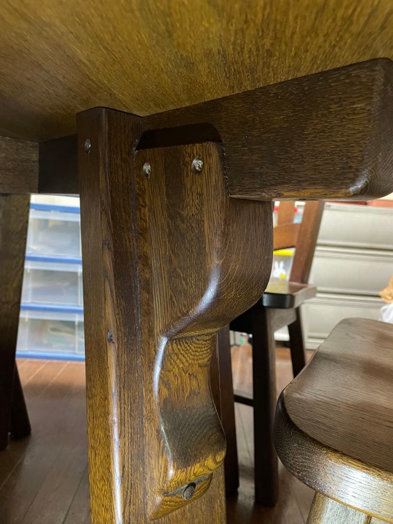 送料無料オランダ製ネザーランズフォークロア　ティエル16角形　ダイニングテーブル