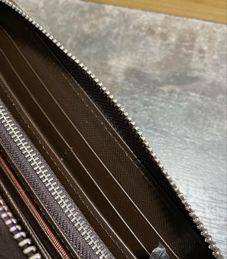 新品未使用 CROIX クロワロワイヤル長財布 ラウンドファスナー12