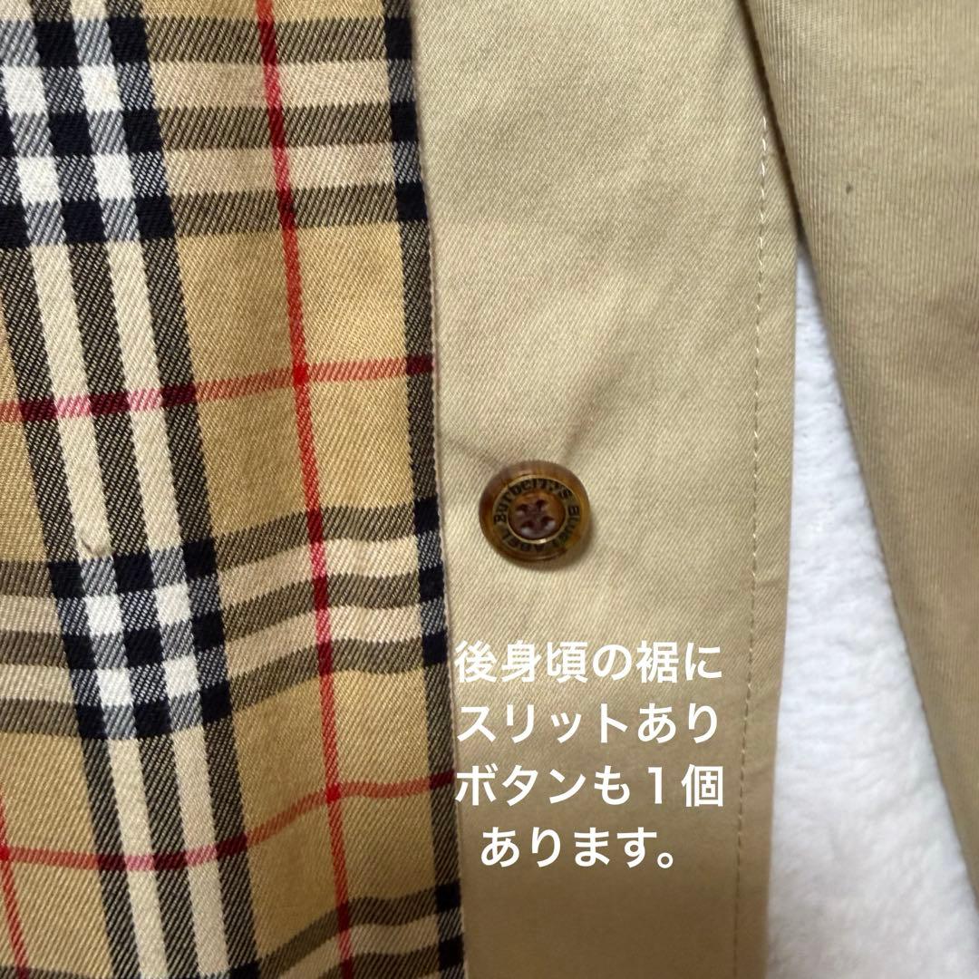 Burberry トレンチコート ノバチェック M ステンカラーコート