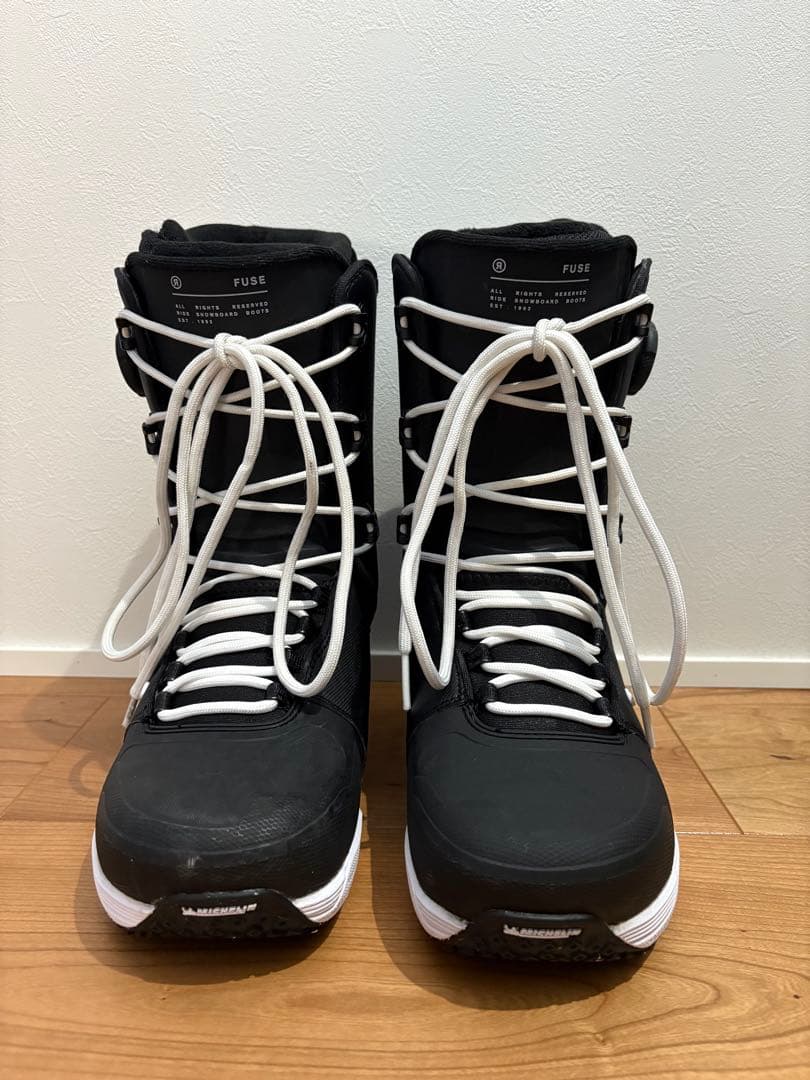 【美品】Ride FUSE 25.5cm 22-23フューズ スノーボードブーツ