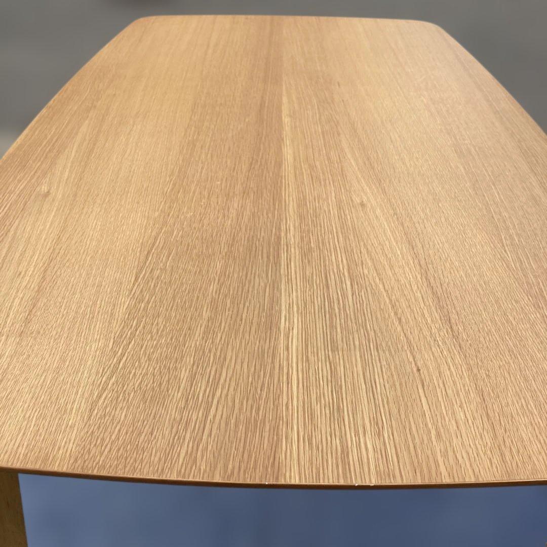 ダイニングテーブル　1350×800ナチュラルウッド 楕円形