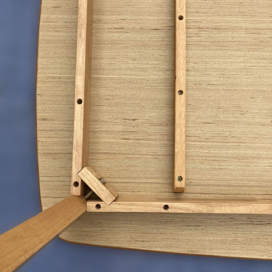 ダイニングテーブル　1350×800ナチュラルウッド 楕円形