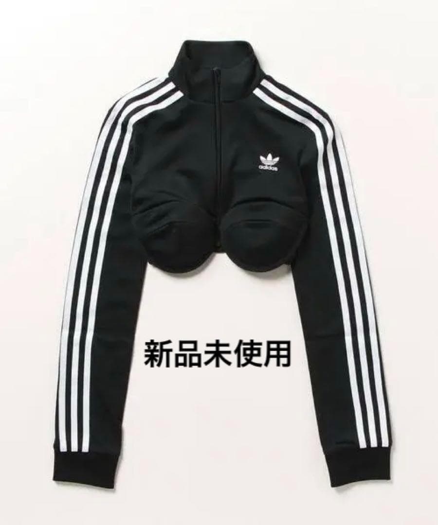 新品未使用⭐️adidas MONO JS CROP TT ブラック