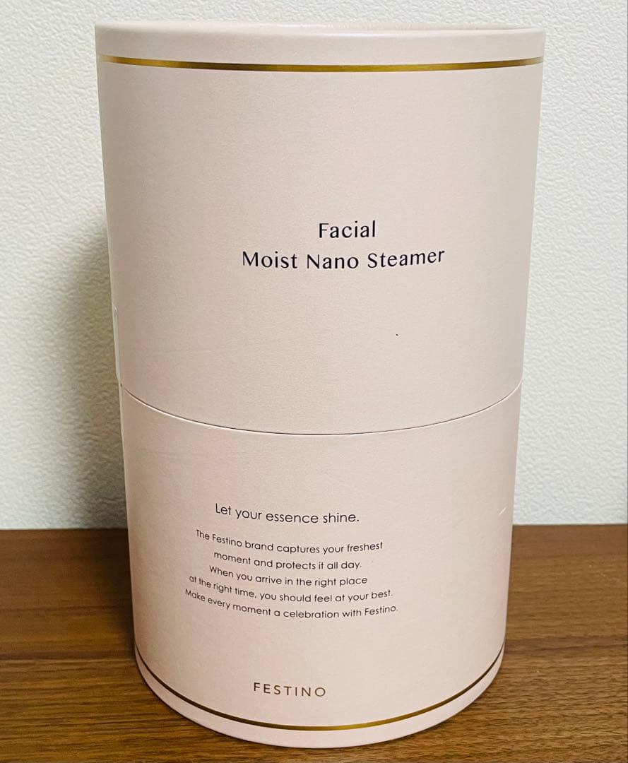 新品未使用　FESTINO フェイシャルモイストナノスチーマー