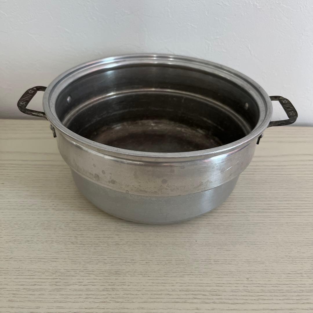 アメリカンアンティーク　everwear アルミニウム　鍋　シャビー