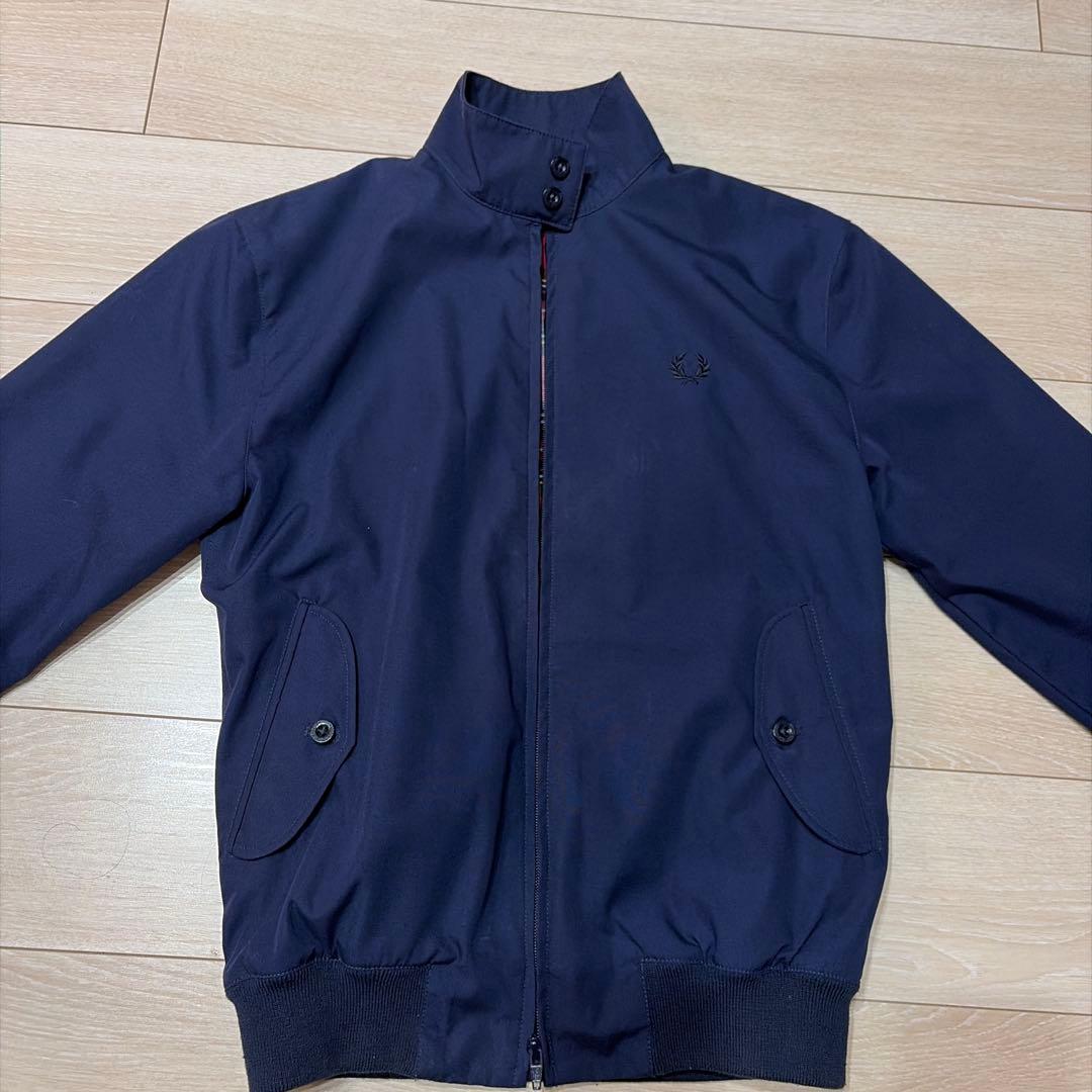 マ*ィ様 イングランド製 フレッドペリー ハリントンジャケット サイズ　S