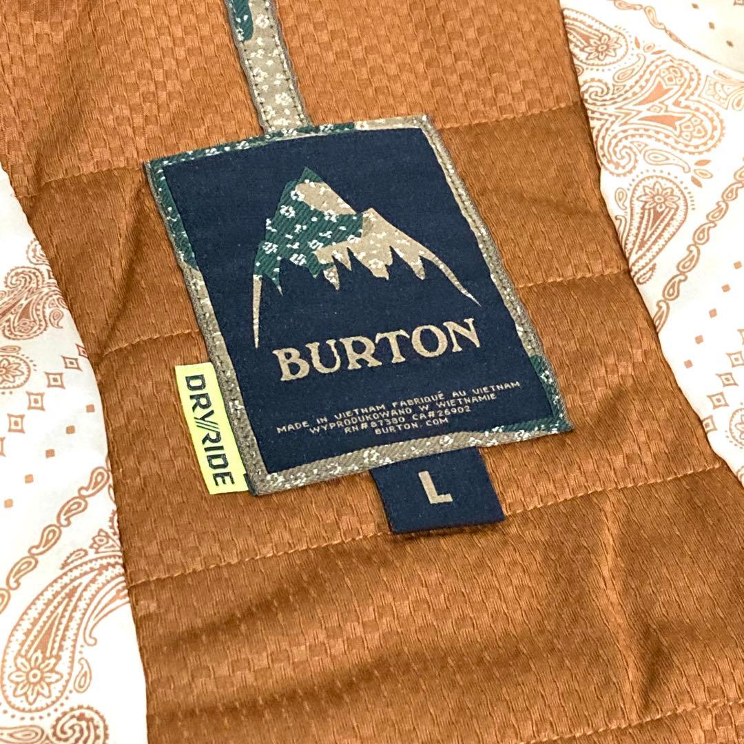 極美品✨BURTON バートン DRYRIDE スノーボード ウェア メンズ L