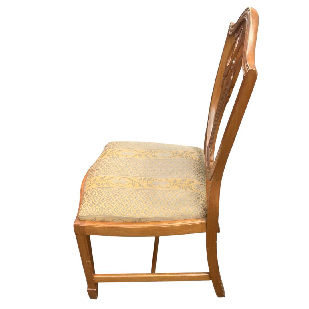 英国クラシック シールドバックチェア　マホガニー ダイニングチェア ヴィンテージ