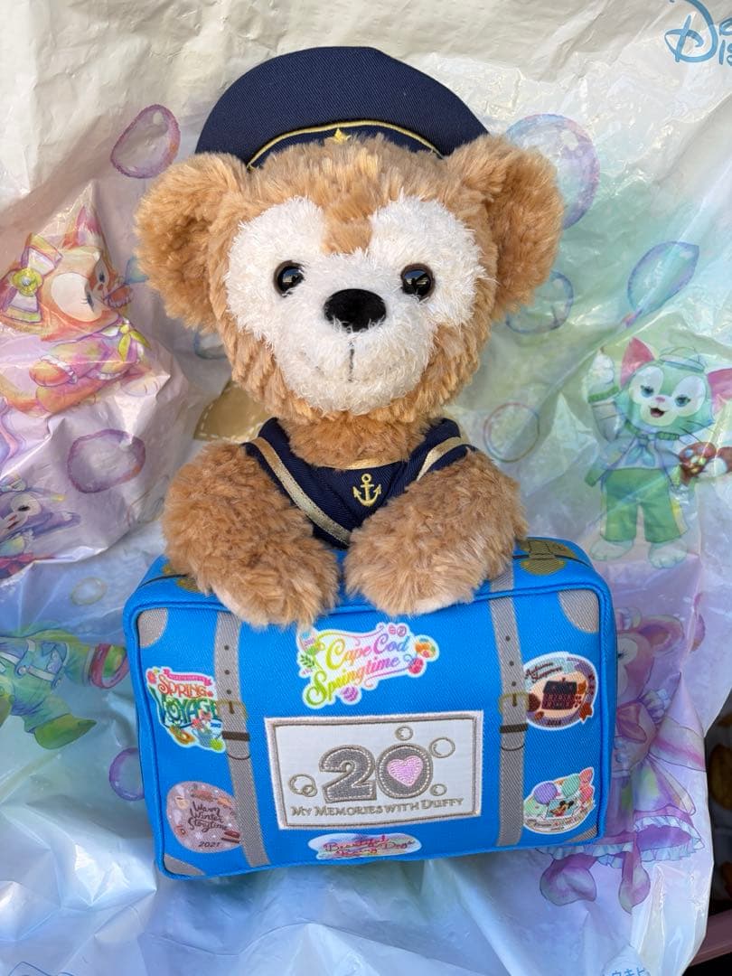 【お顔厳選】ディズニーシー ダッフィー 20周年 ぬいぐるみ