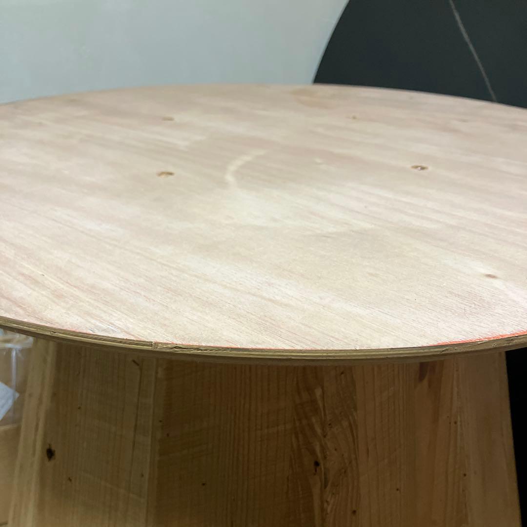 オシャレ　カフェ　円形　ダイニングテーブル　お引き取り限定