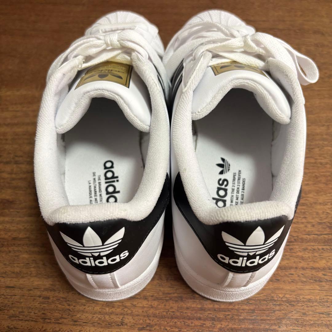 adidas スーパースター TD 25.5cm ホワイト ブラック