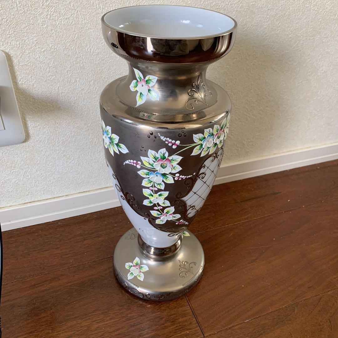 希少　ボヘミア　花瓶