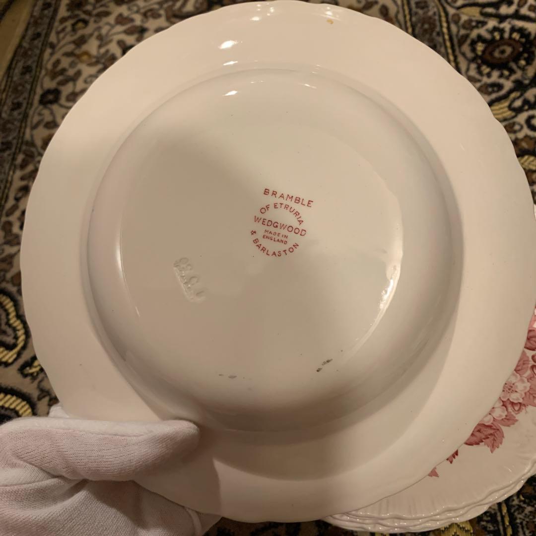 ウェッジウッド　ブランブルシリーズ　7枚　カレー皿　シチュー皿