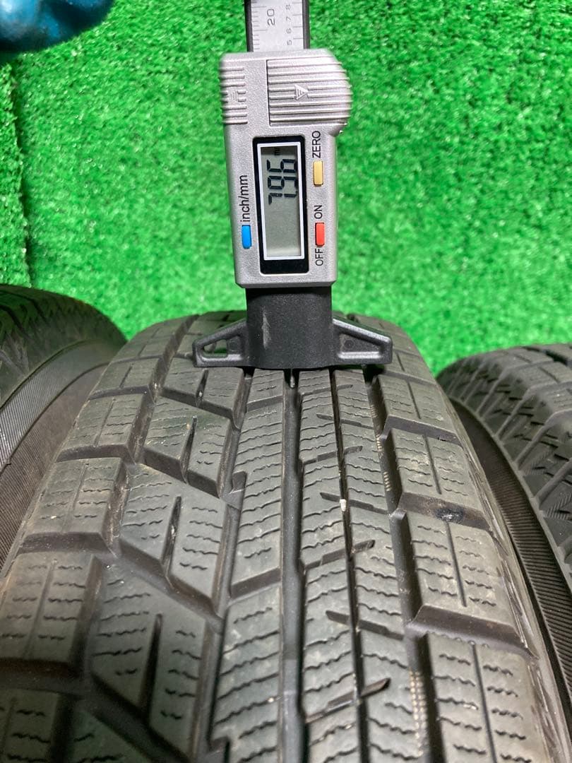 YOKOHAMA 145/80R13 スタッドレスタイヤ、鉄ホイール付き4本！