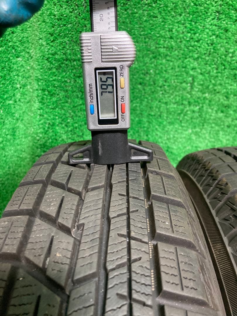 YOKOHAMA 145/80R13 スタッドレスタイヤ、鉄ホイール付き4本！