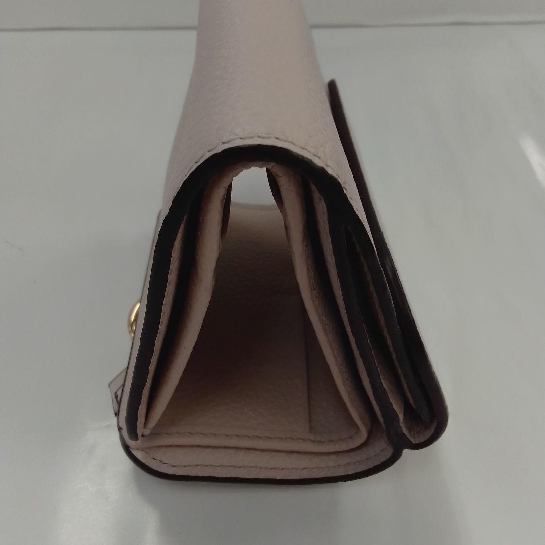 KM012 クロエ 美品 アルファベット 3つ折り財布 箱付き ゴールド金具