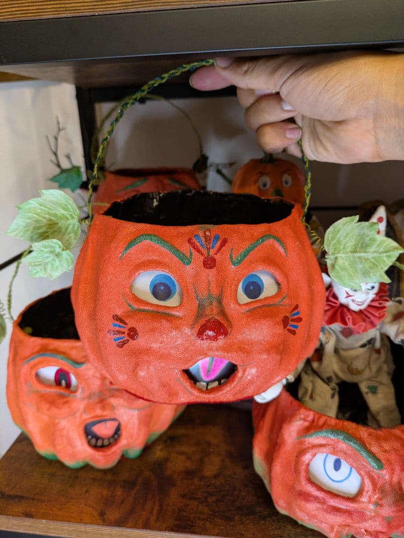 ヴィンテージハロウィン30〜40s復刻　Jack-o'-lantern Cの子