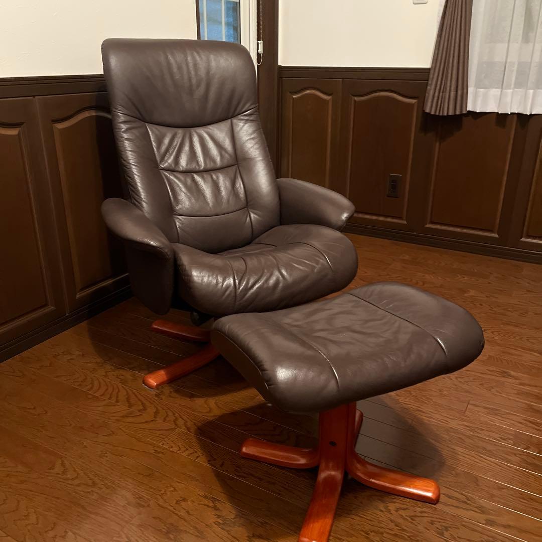 大特価！早い者勝ち！激レア品　フランスベット　リクライニングソファ　オットマン付