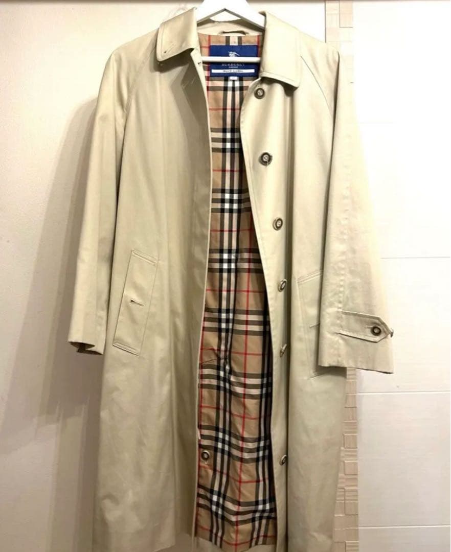 【値下げしました】BURBERRY トレンチコート L ブルーレーベル